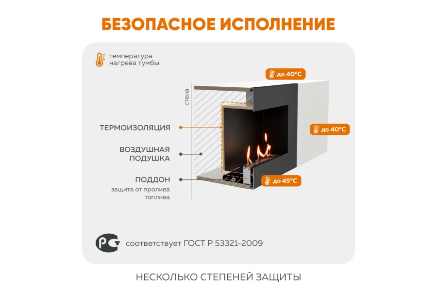 Тумба ТВ настенная Каспий (изображение №5)