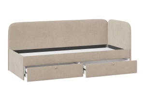 Второе фото. Кровать с мягкой обивкой Молли