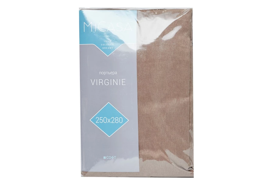 Штора на ленте MICASA Virginie 250х280 см (изображение №7)
