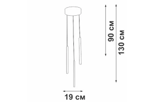 Второе фото. Светильник подвесной V3045-0/3S