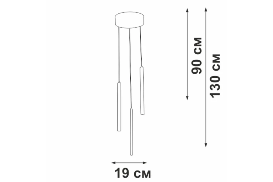 Светильник подвесной V3045-0/3S (изображение №5)