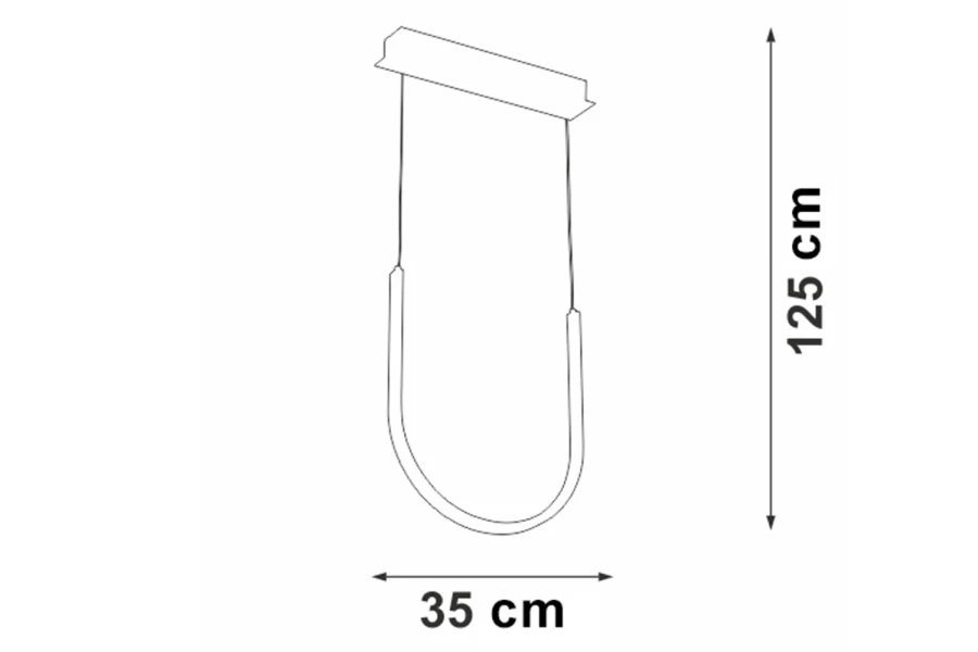 Светильник подвесной LED VITALUCE V4682-1/1S (изображение №5)