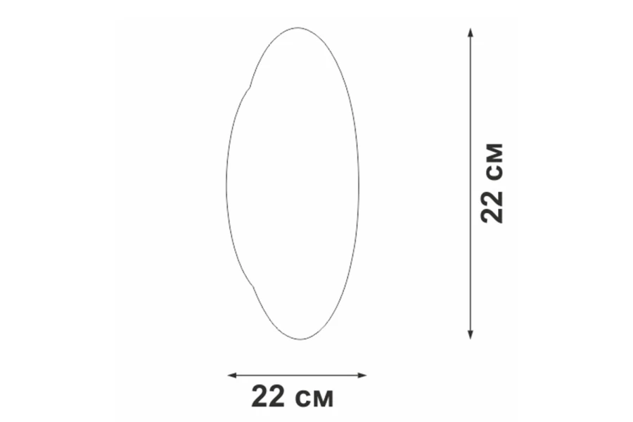 Светильник настенный LED VITALUCE V4674-8/1A (изображение №3)