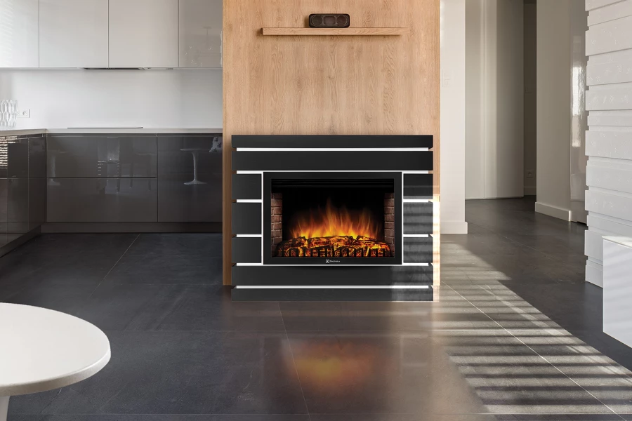 Каминокомплект Electrolux EFP P-3020LS с порталом Moderno 30 BO (изображение №5)