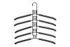 Вешалка-трансформер 5 в 1 для одежды 5-уровневая BRADEX Гинго (изображение №1)