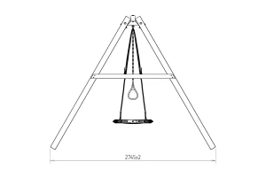 Второе фото. Уличные качели Р911
