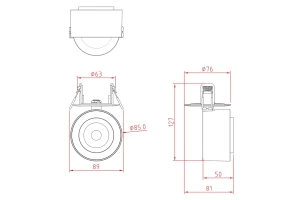 Второе фото. Светильник потолочный MAYTONI Ceiling & Wall Treo