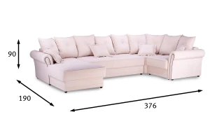 Угловой диван-кровать Мерсер Премиум