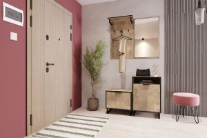 Второе фото. Вешалка настенная Фолк