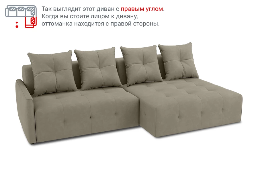 Угловой диван-кровать Bronks (изображение №11)