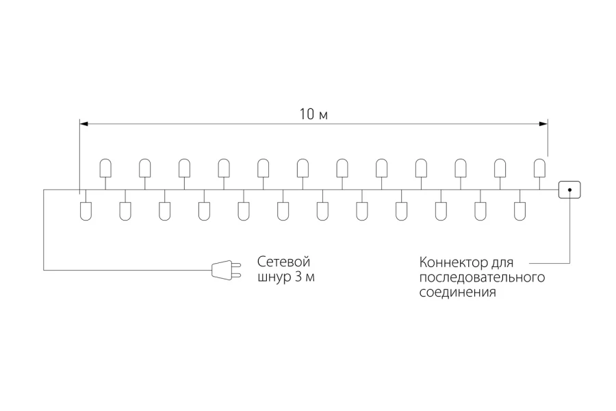 Электрогирлянда 400-101 (изображение №5)