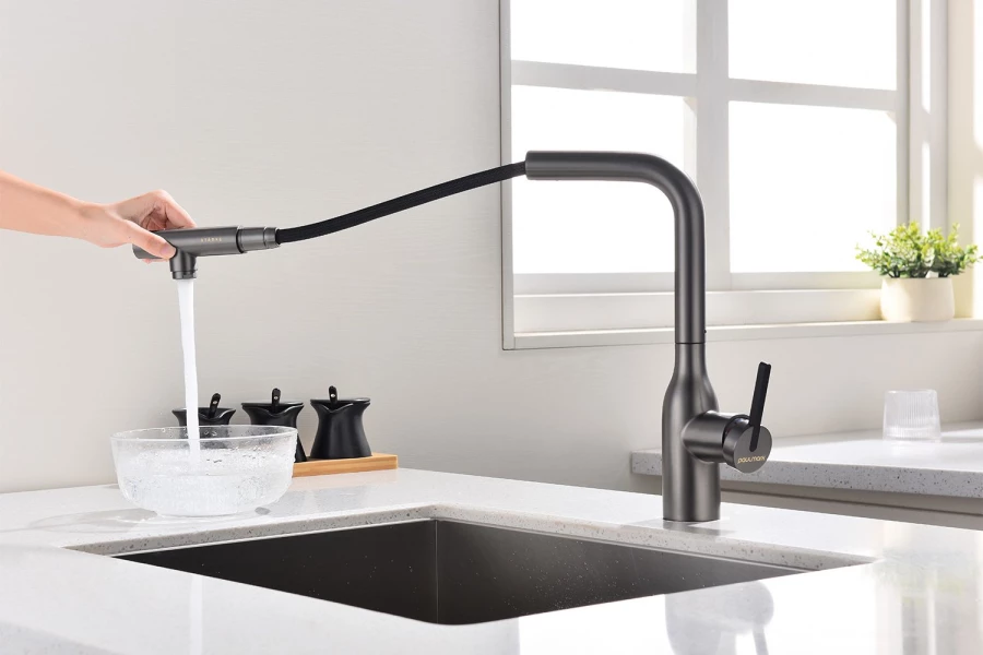 Смеситель для кухни PAULMARK Viper Starke (изображение №7)