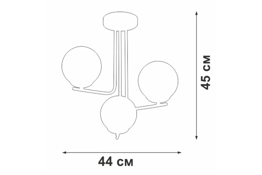 Люстра VITALUCE V4942-1/3PL (изображение №5)