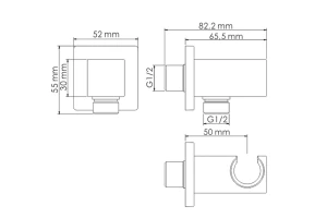 Подключение шланга WasserKRAFT