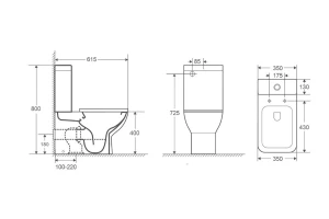 Второе фото. Унитаз-компакт напольный Estrella comfort