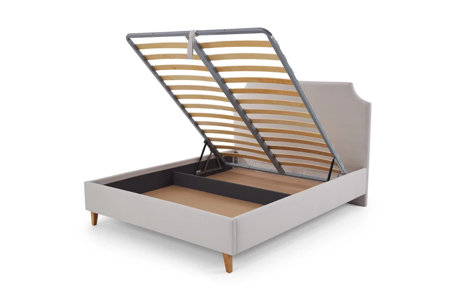 Кровать с подъёмным механизмом SCANDICA Andrea 140х200 см (изображение №9)