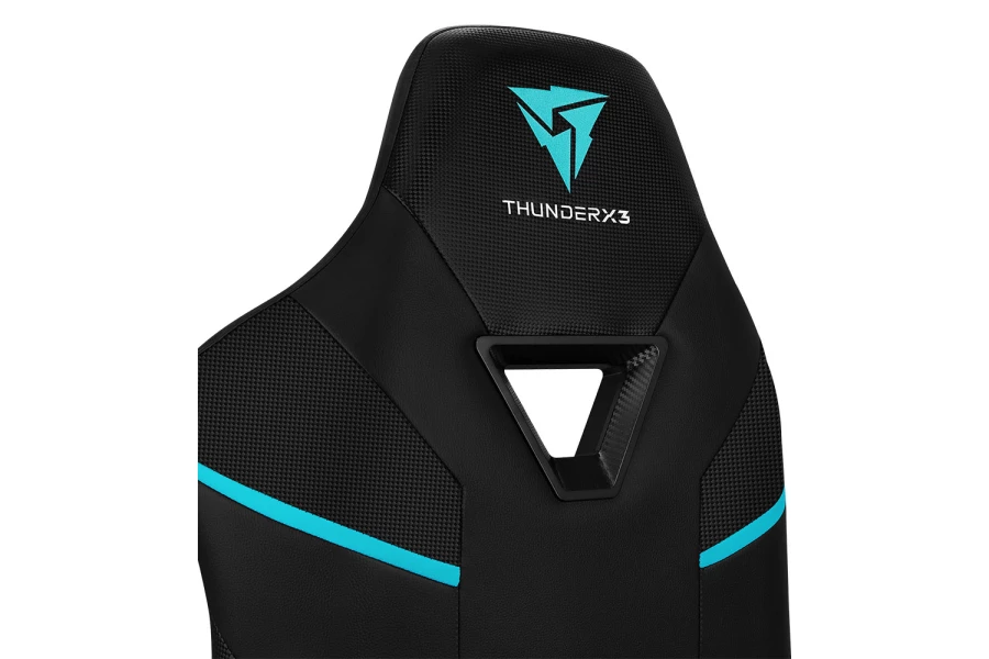 Кресло компьютерное игровое ThunderX3 Jet Black (изображение №11)