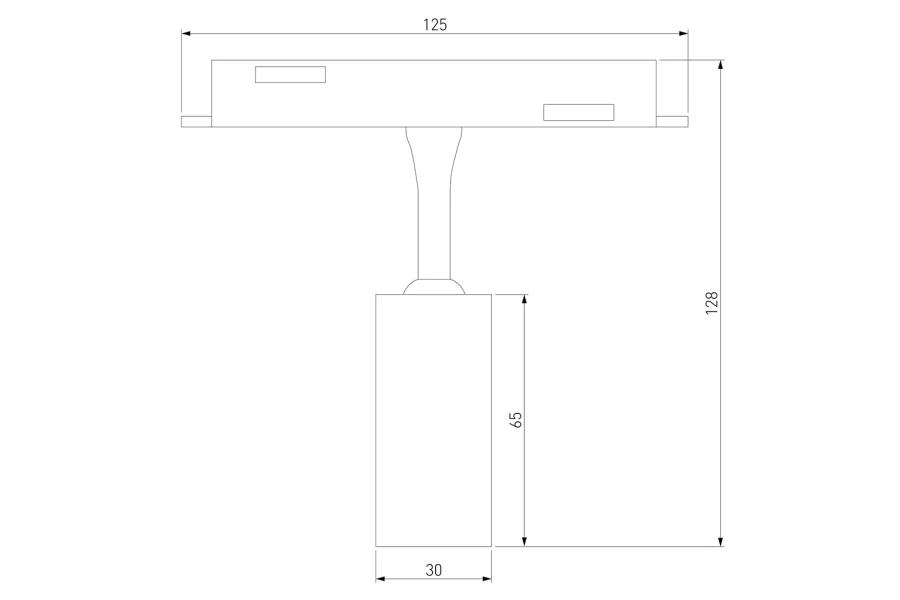 Трековый светильник Slim Magnetic Cantors (изображение №16)