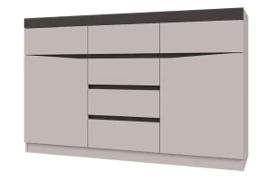 Комод 2 двери и 6 ящиков Тиана