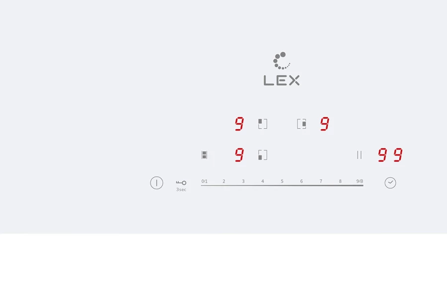 Индукционная варочная панель LEX EVI 431A WH (изображение №3)