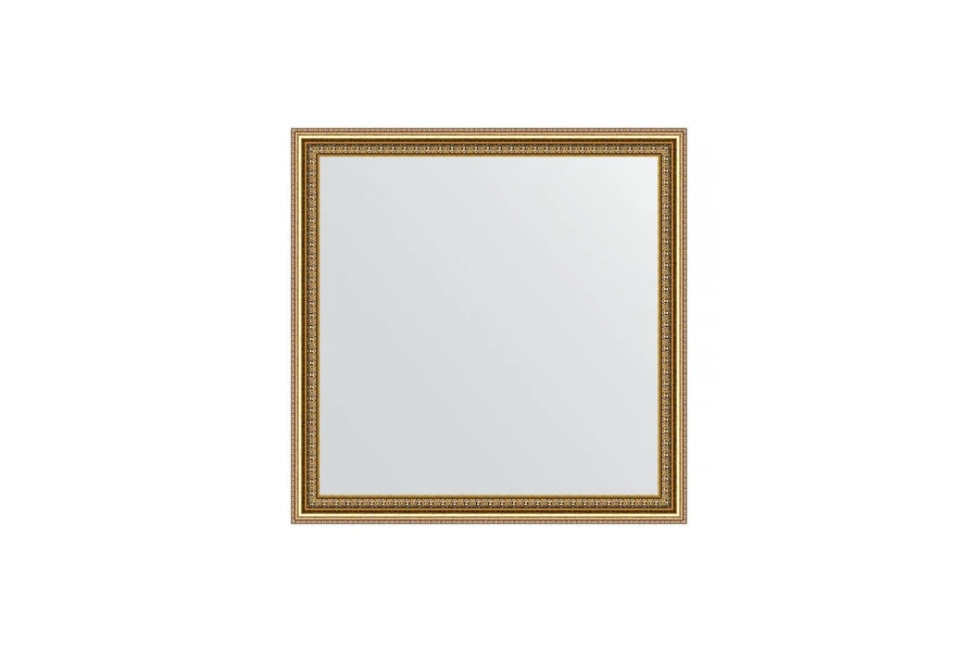 Зеркало в раме бусы золотые (изображение №1)