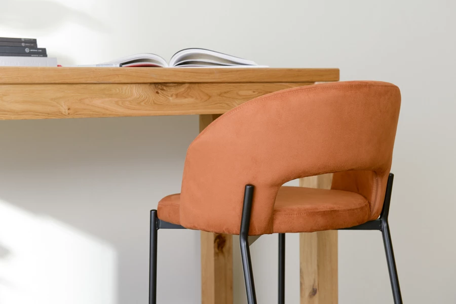Барный стул Horace коричневый (изображение №7)