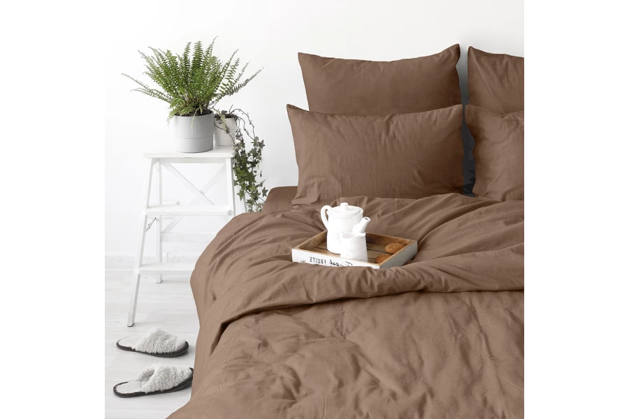 Простыня Sateen Caramel (изображение №3)