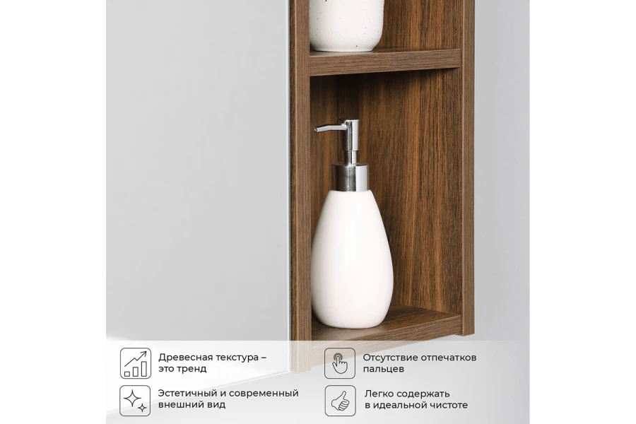Зеркальный шкаф Alta 50 (изображение №4)