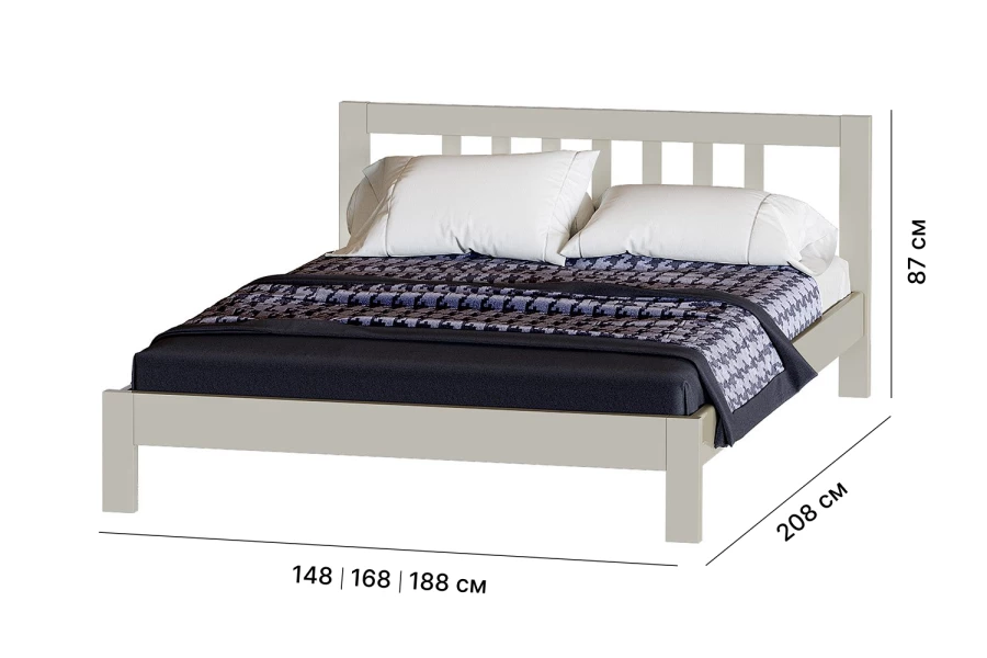 Кровать без подъёмного механизма Слип (изображение №6)