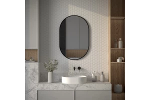 Второе фото. Зеркало с LED-подсветкой Aura