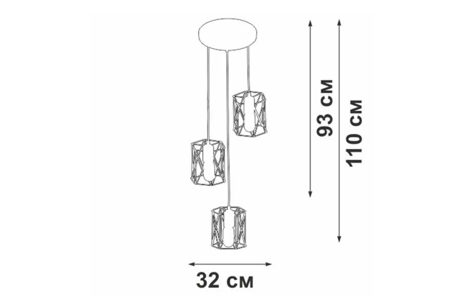Люстра V43820-0/3S (изображение №5)