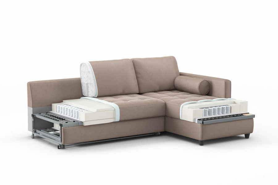 Угловой диван-кровать DREAMART Шеффилд (изображение №25)