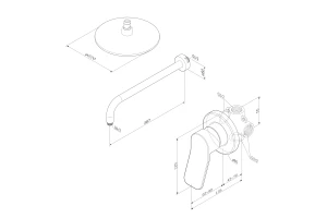 Второе фото. Душевой набор AM.PM X-Joy