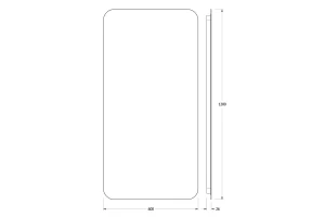 Второе фото. Зеркало с LED-подсветкой DEFESTO Opti
