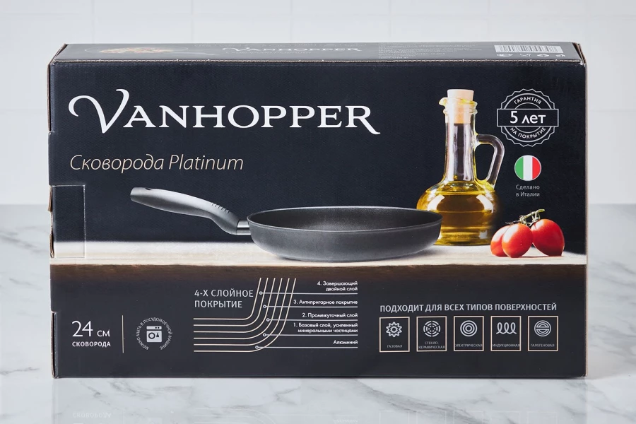 Сковорода VANHOPPER Platinum (изображение №9)
