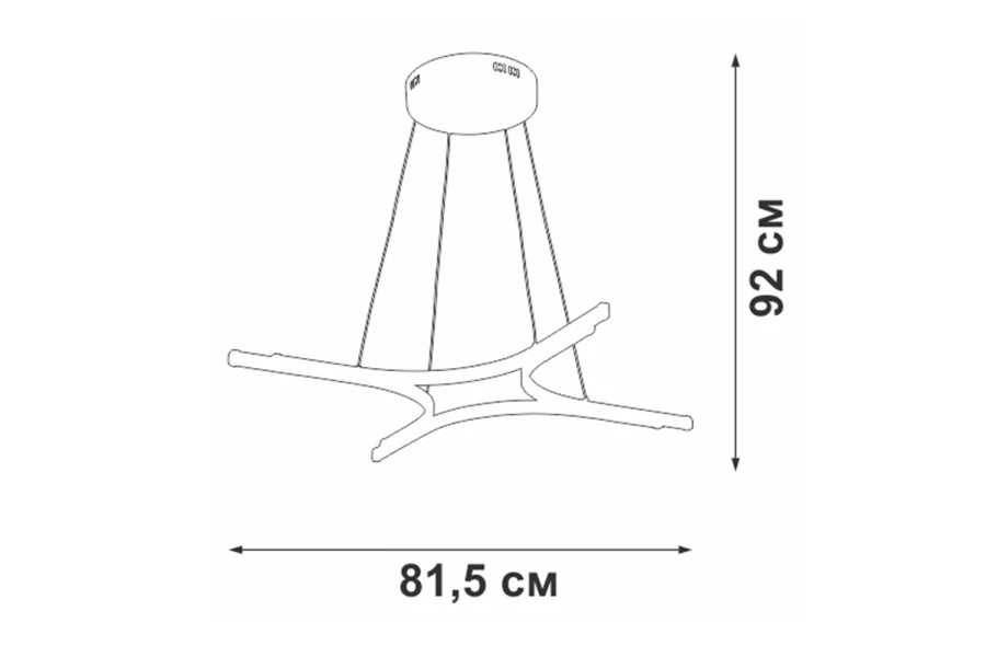 Светильник подвесной LED VITALUCE V4668-0/4S (изображение №5)