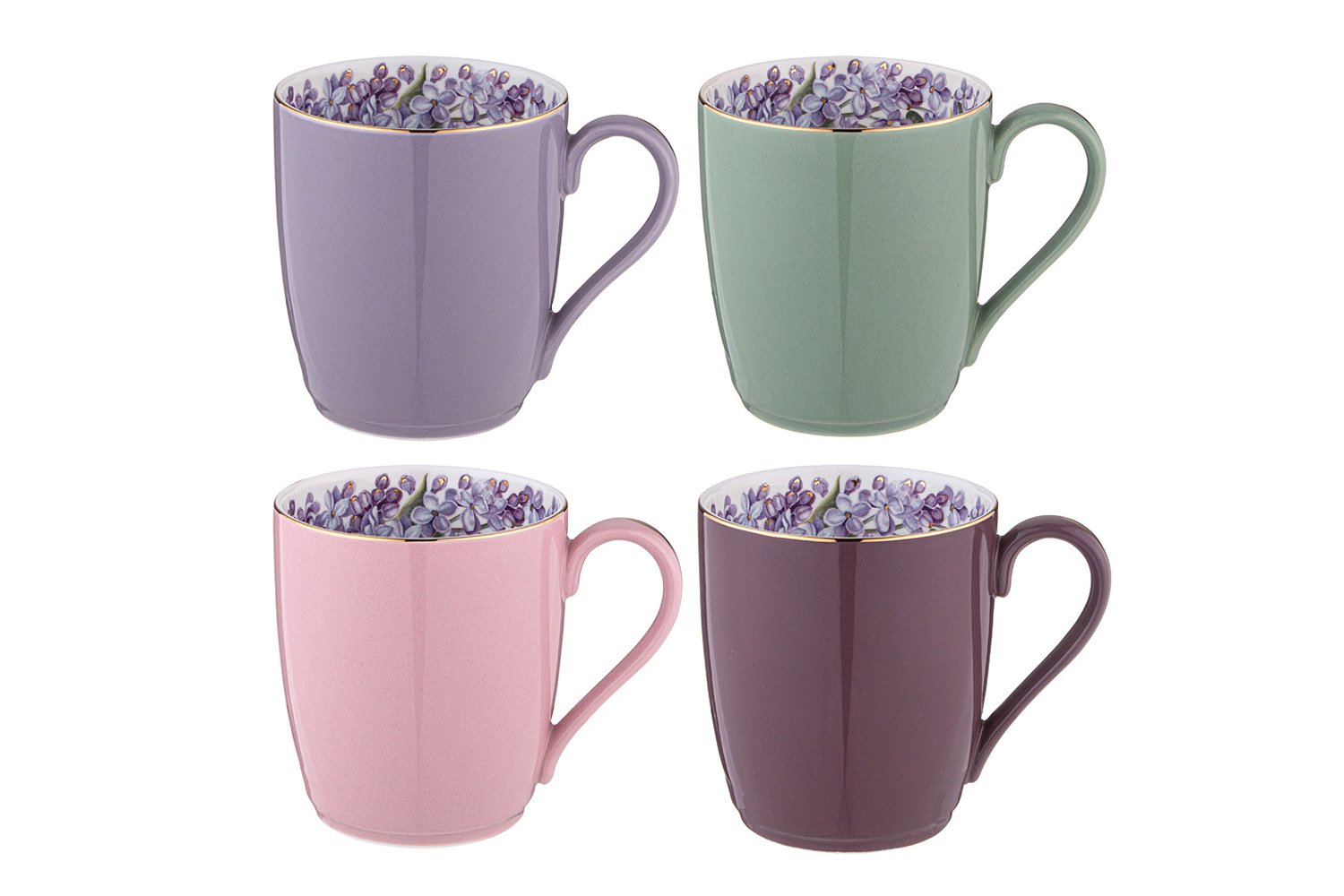Набор кружек Lefard Lilac