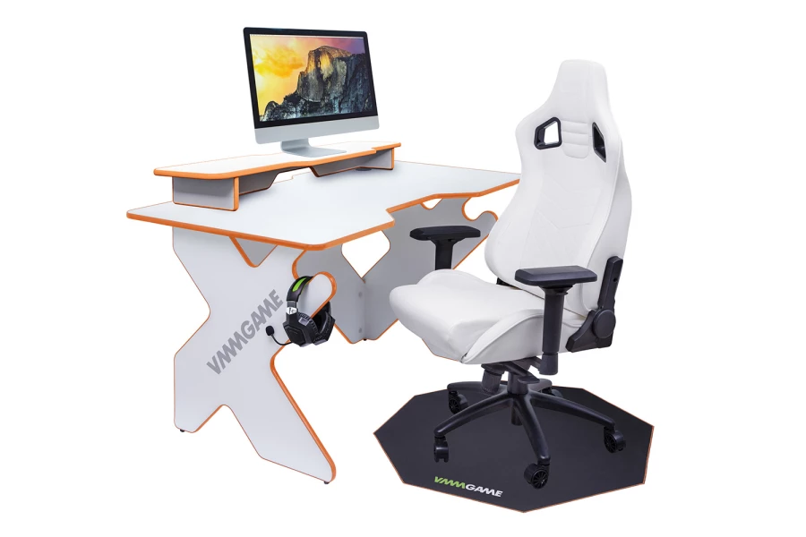 Игровой компьютерный стол VMMGAME Space 140 Light Orange (изображение №2)