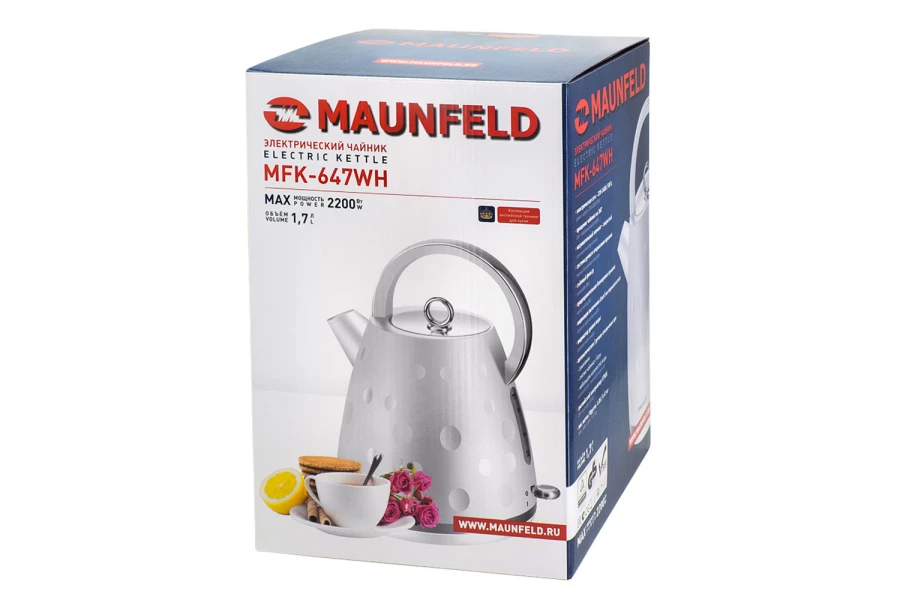 Чайник MAUNFELD MFK-647WH (изображение №12)