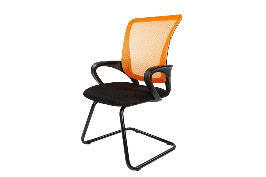 Кресло офисное - CHAIRMAN 969V, 58х99х56 см, оранжевый, ЧАИРМАН 969В (изображение №1)