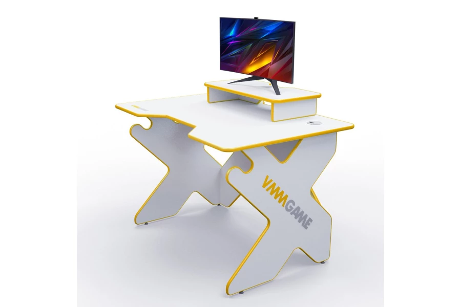 Подставка для монитора и акустической системы VMMGAME Base Light Yellow (изображение №3)
