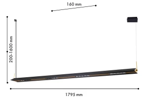 Второе фото. Люстра подвесная Norman