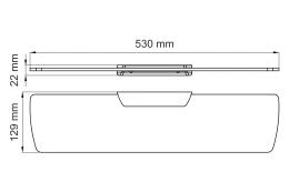Полка WasserKRAFT Glan