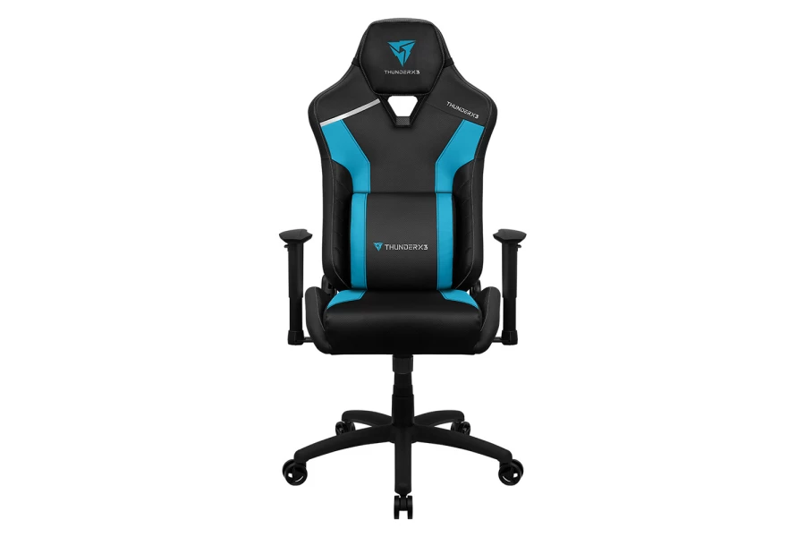 Кресло компьютерное игровое ThunderX3 TC3 Max Azure Blue (изображение №2)
