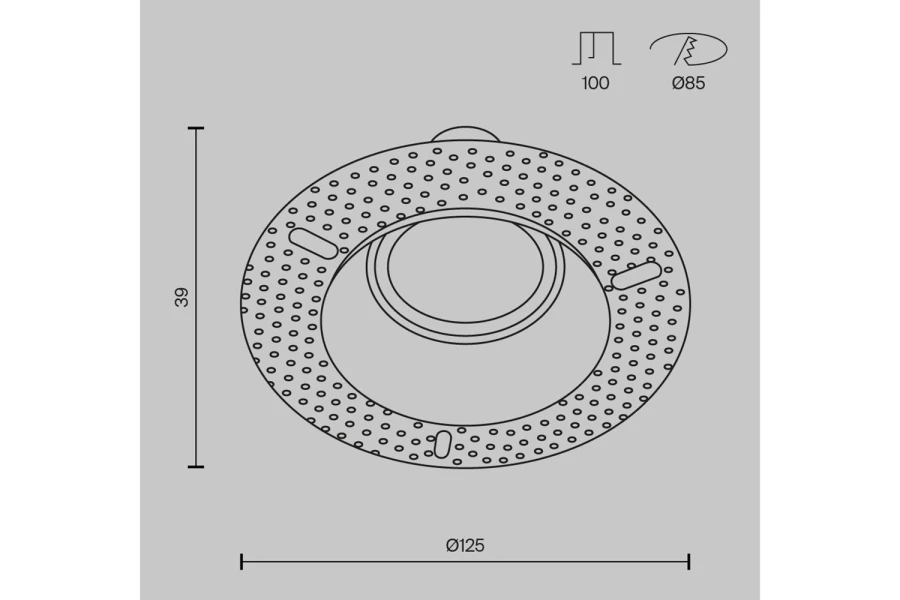 Светильник встраиваемый Downlight Dot (изображение №14)