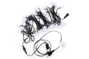 Второе фото. Электрогирлянда Шарики