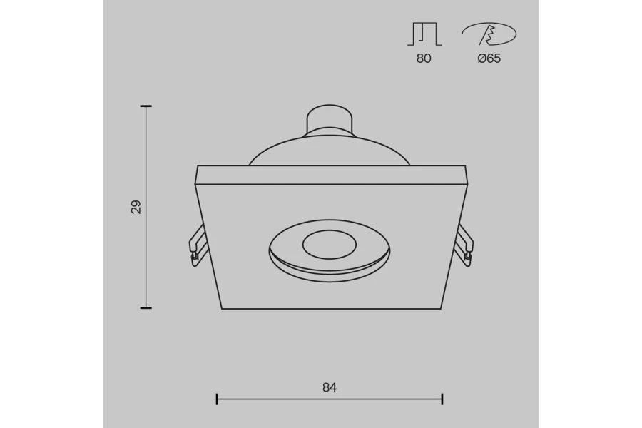 Светильник встраиваемый Downlight Stark (изображение №12)