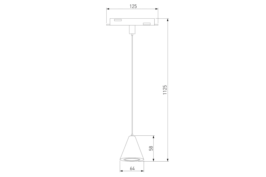 Трековый светильник Slim Magnetic Event (изображение №9)