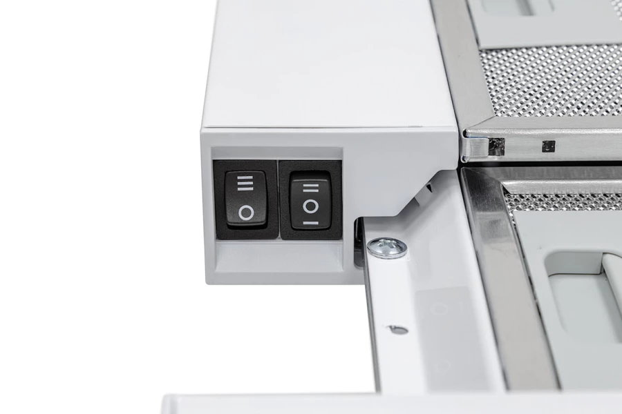 Вытяжка KRONAsteel UNA 600 white PB (изображение №8)