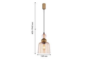 Второе фото. Светильник подвесной FAVOURITE Vinglas